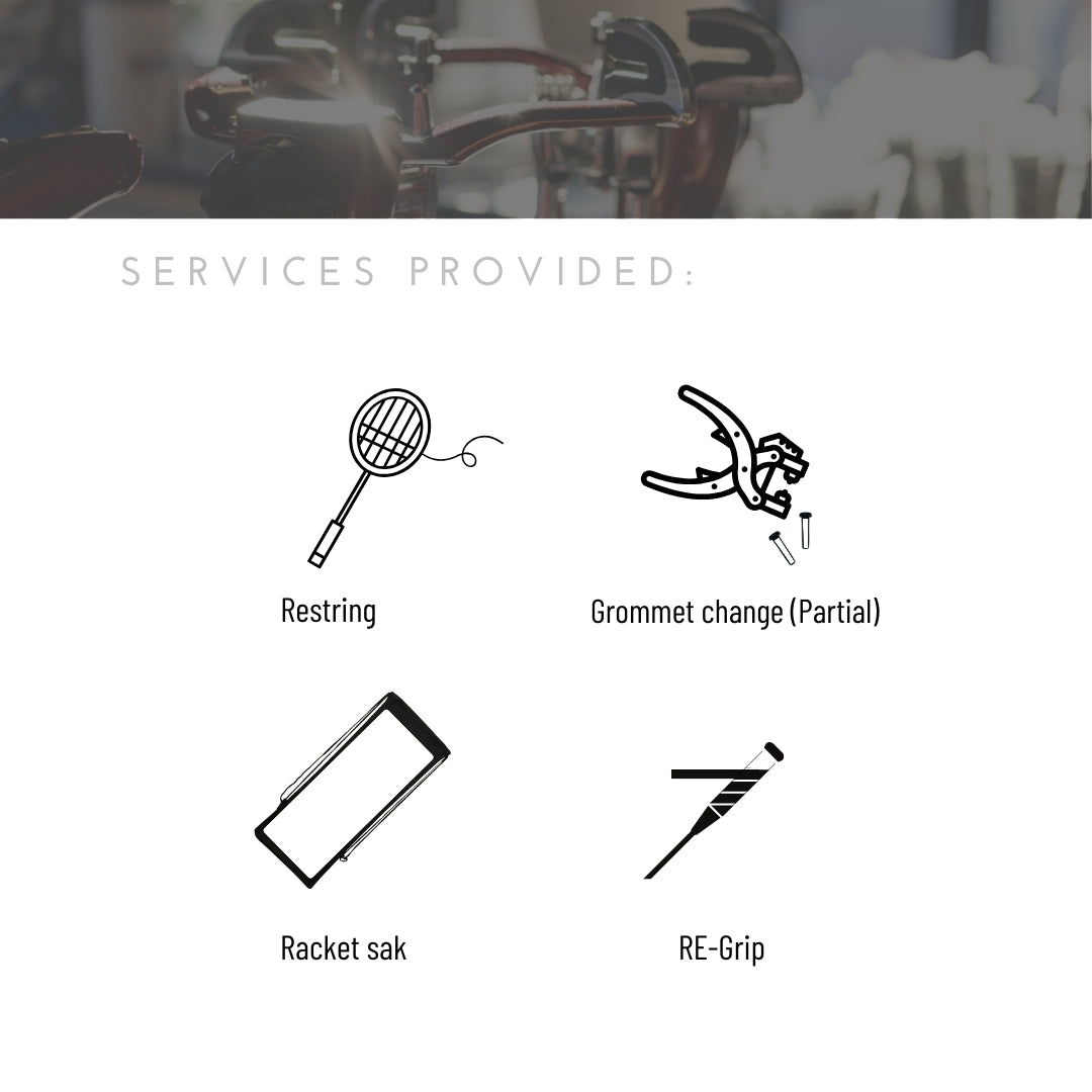 Badminton Racket 'Silver' Service MOT Central Sports UK