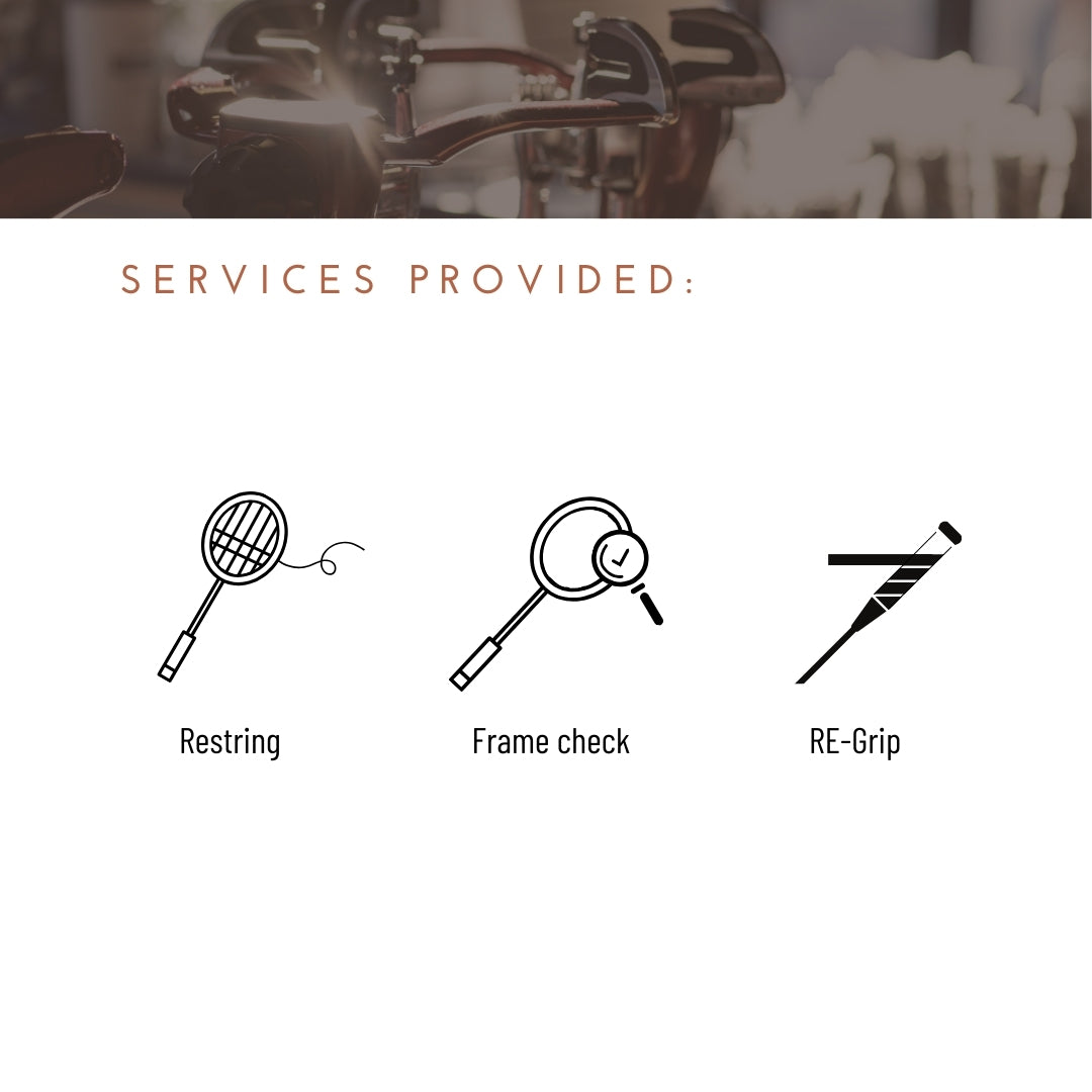 Badminton Racket 'Bronze' Service MOT Central Sports UK