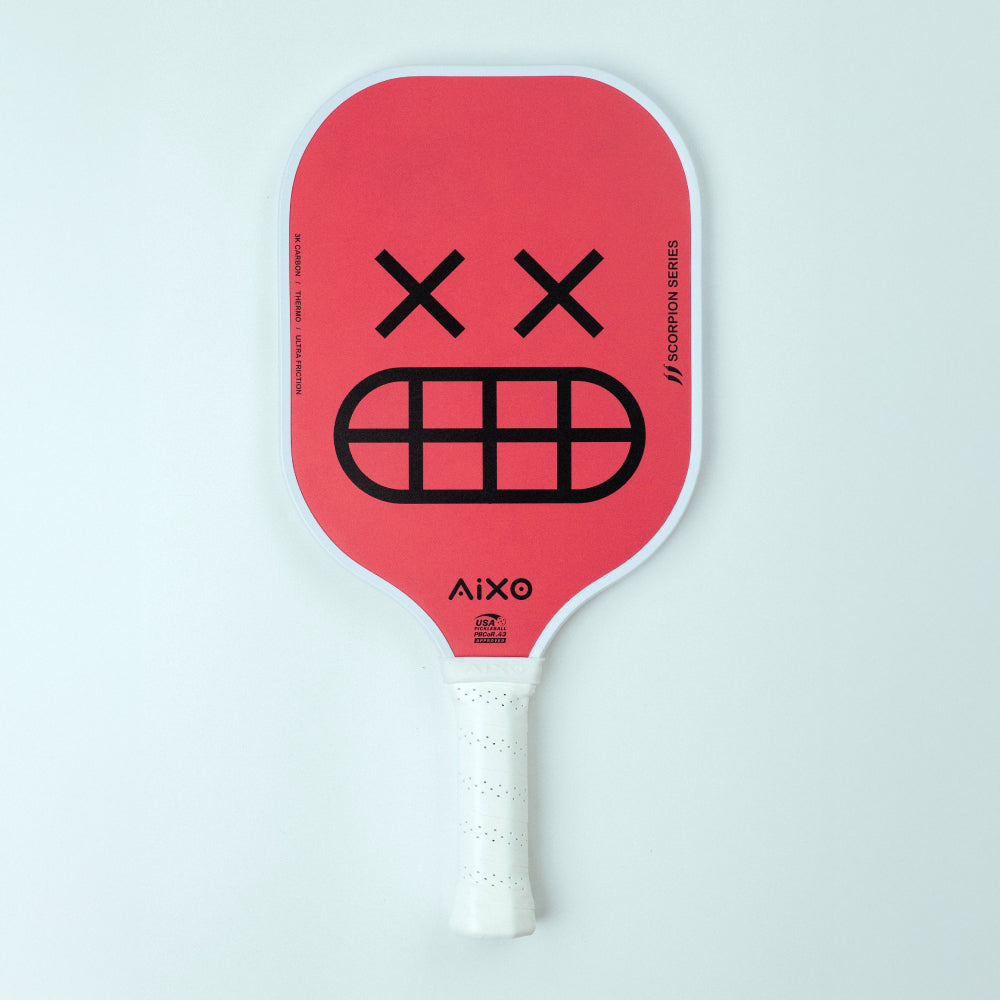 Aixo P11A Scorpion Series Mood 3K Raw Carbon Pickleball Padel Pickleball Paddle Aixo
