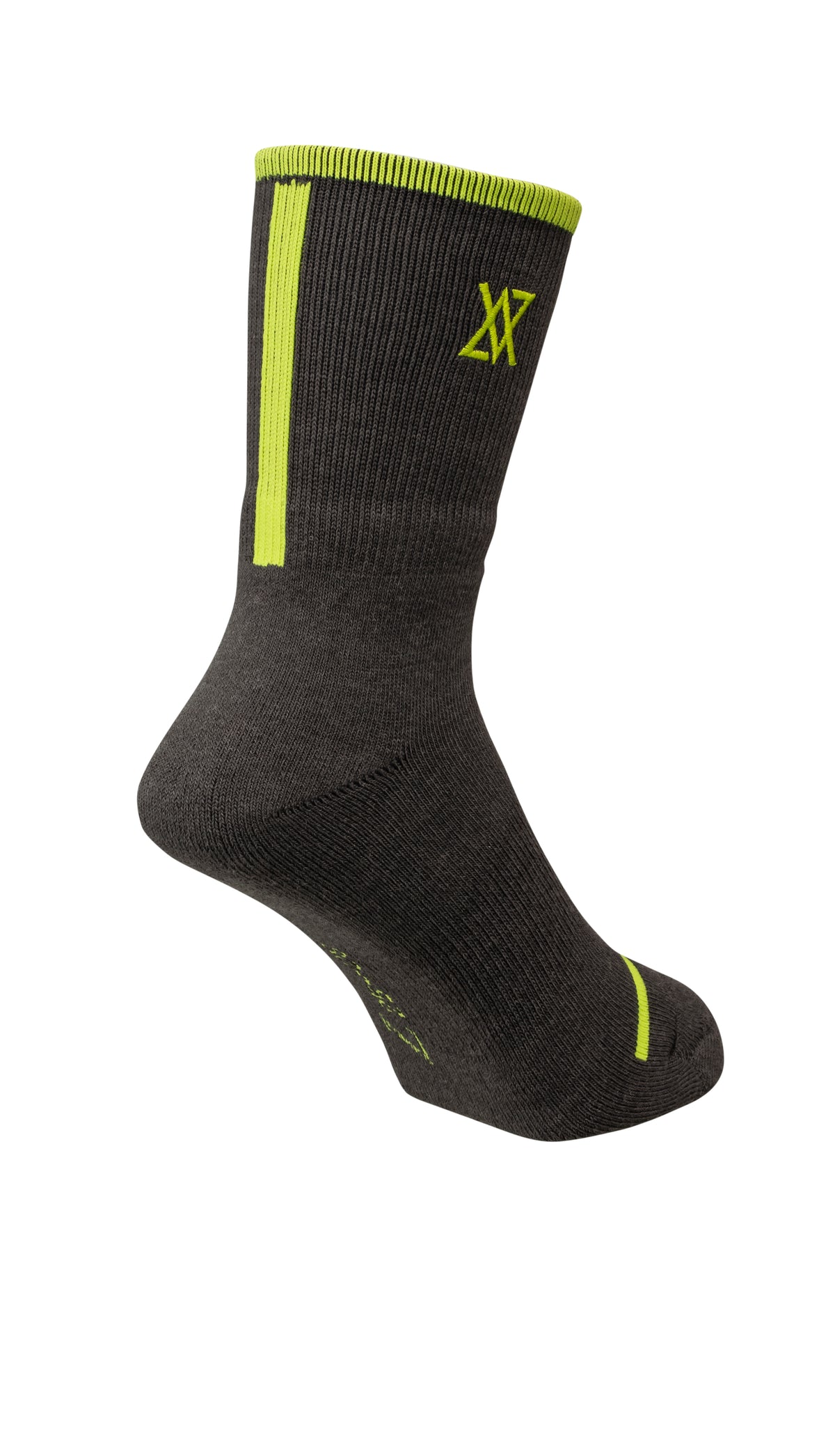Yonex 19248YX Sport Crew Socks Men - Steel Grey - VA - Viktor Axelsen Collection STEEL GREY Clothing Yonex