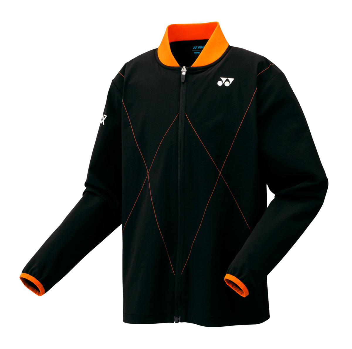 Yonex 50183JEX Warm Up Jacket Junior - Black - VA - Viktor Axelsen Collection Black Clothing Yonex