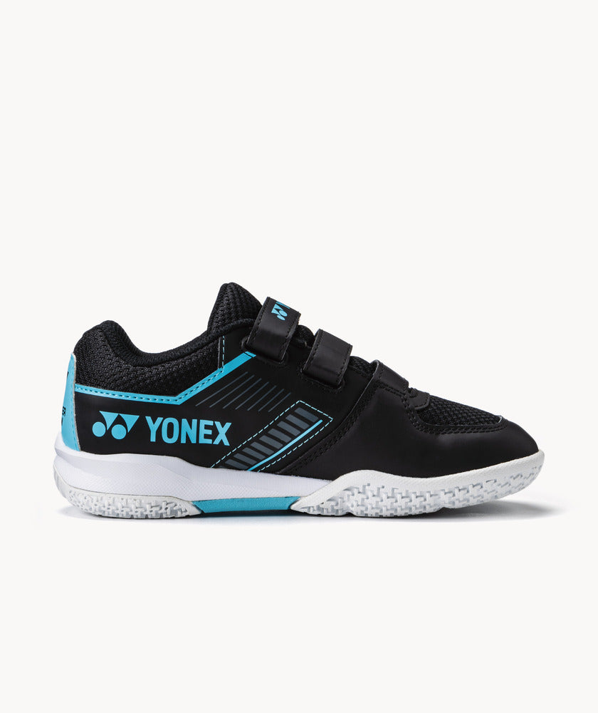 Yonex SHBSF1JB PC Strider Flow Badminton Shoe Junior Belt - Black/Blue