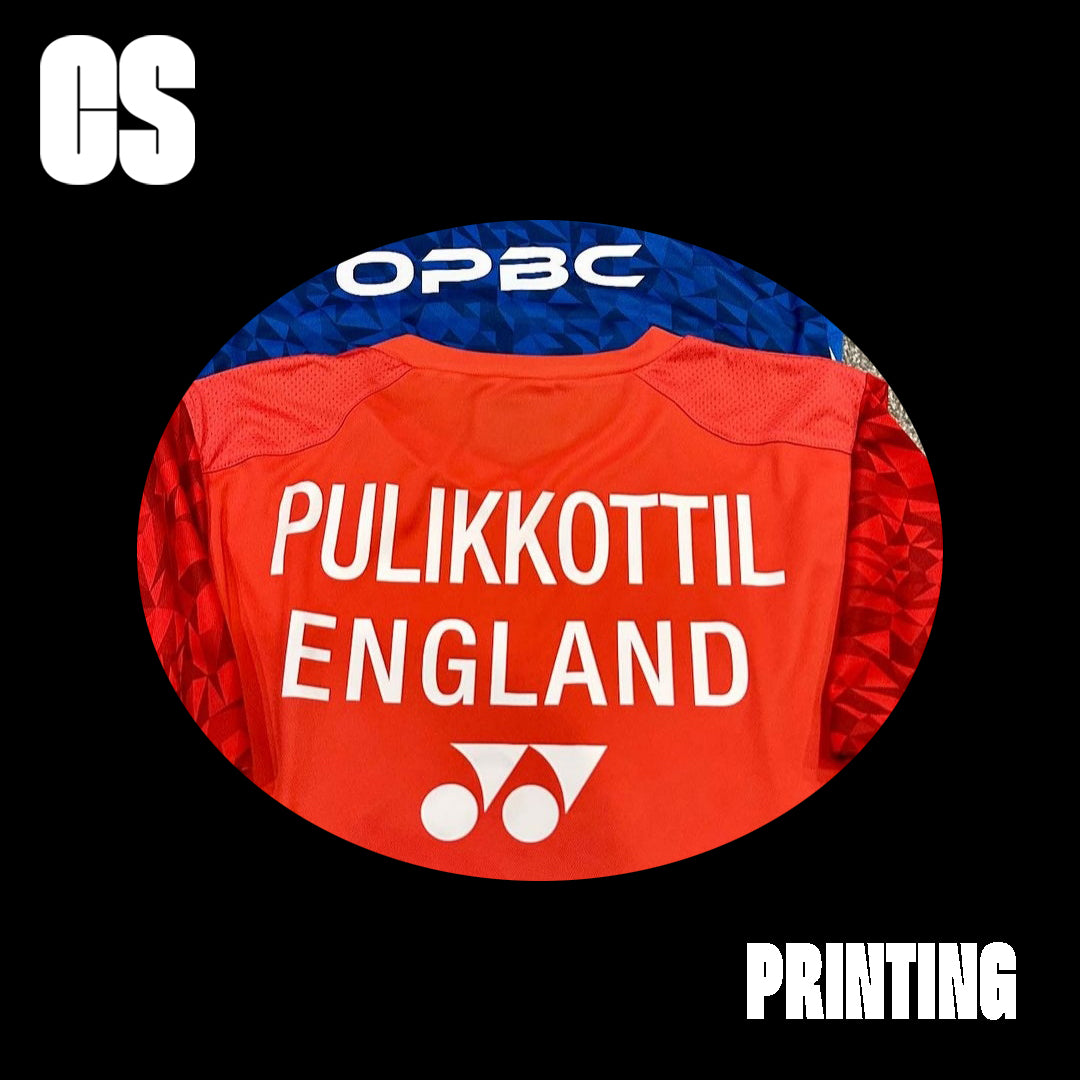 Own Shirt Printing Central Sports UK