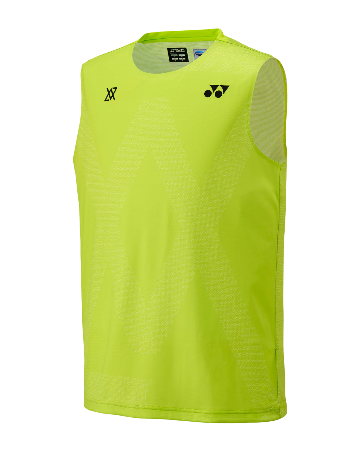 Yonex 10687YX Sleeveless Top Men - Fresh Lime - VA - Viktor Axelsen Collection FRESH LIME Clothing Yonex