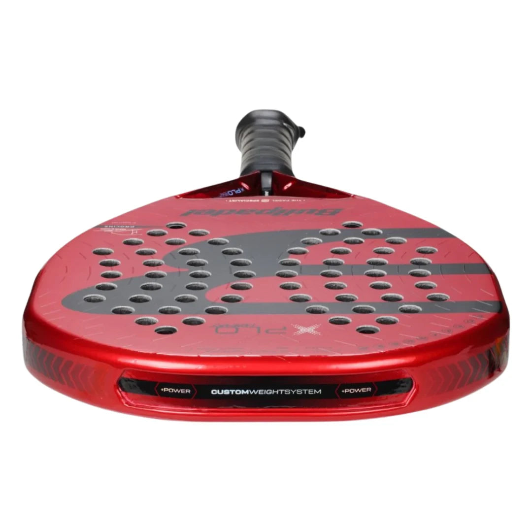 BullPadel Xplo Comfort Padel Racket - Red Red One Size Padel BullPadel