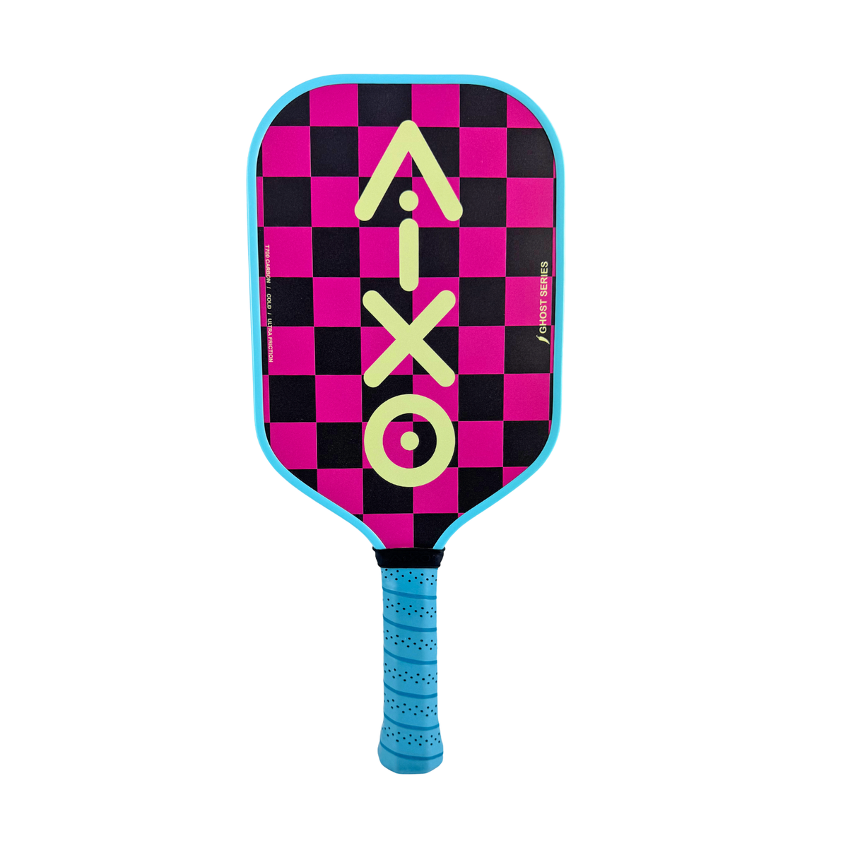 Aixo CP03 Ghost Series Dogtown T700 Carbon Pickleball Padel Black Pink One Size Pickleball Paddle Aixo