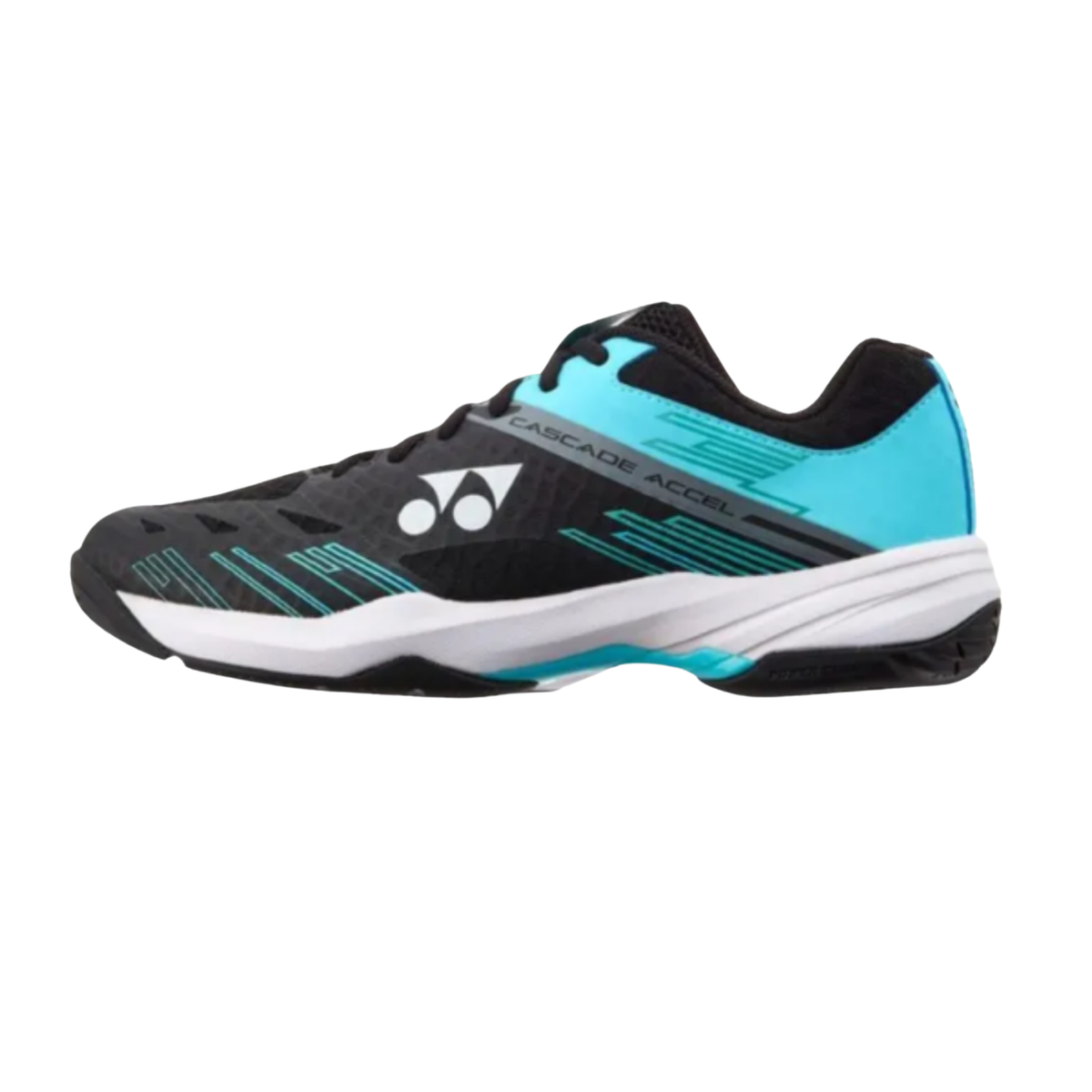 Yonex Power Cushion Cascade Accel Wide SHBCA1WEX Black/Ice Blue Black Ice Blue Badminton Shoes Yonex