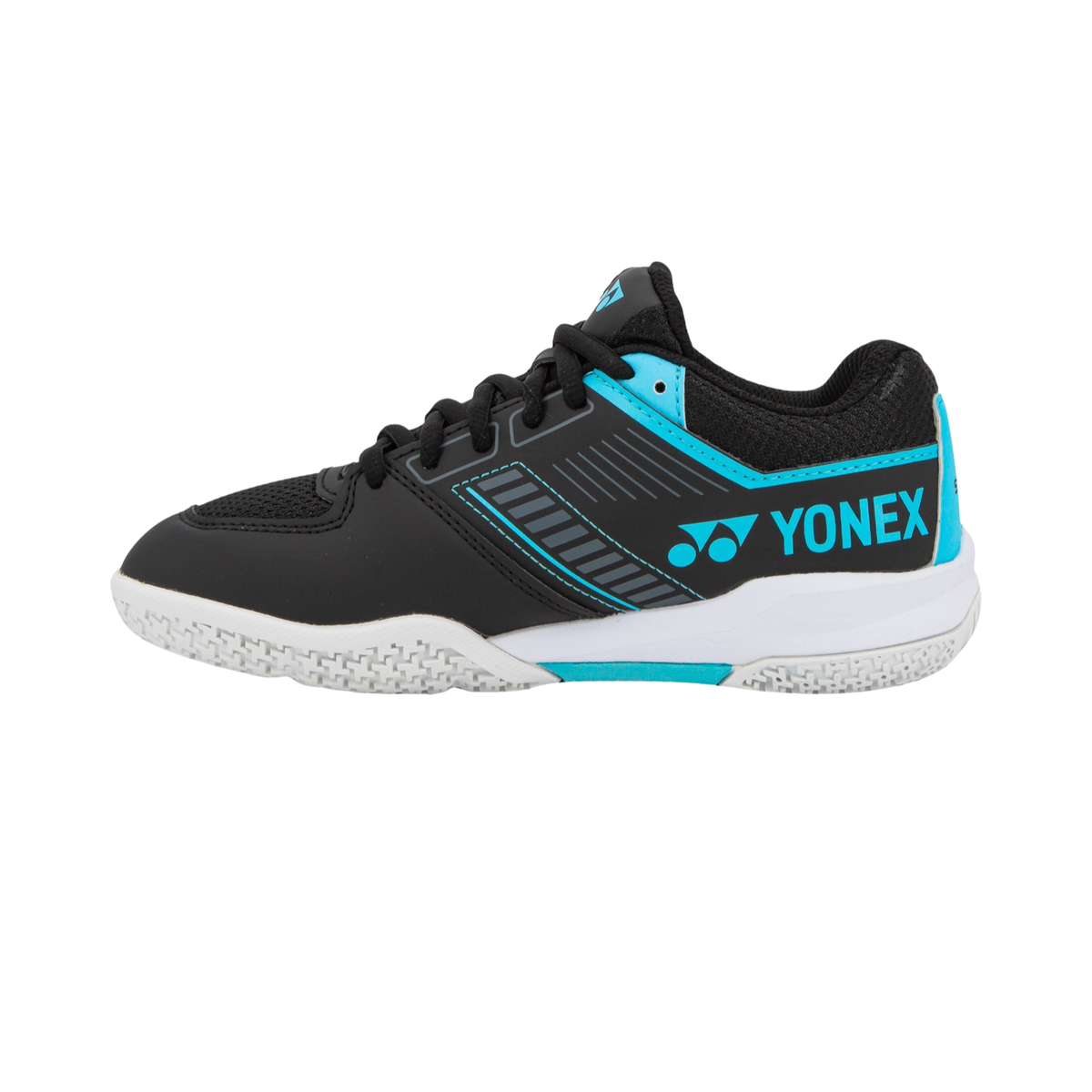 Yonex Power Cushion Strider Flow Shoe Junior - Black/Blue shoes Yonex