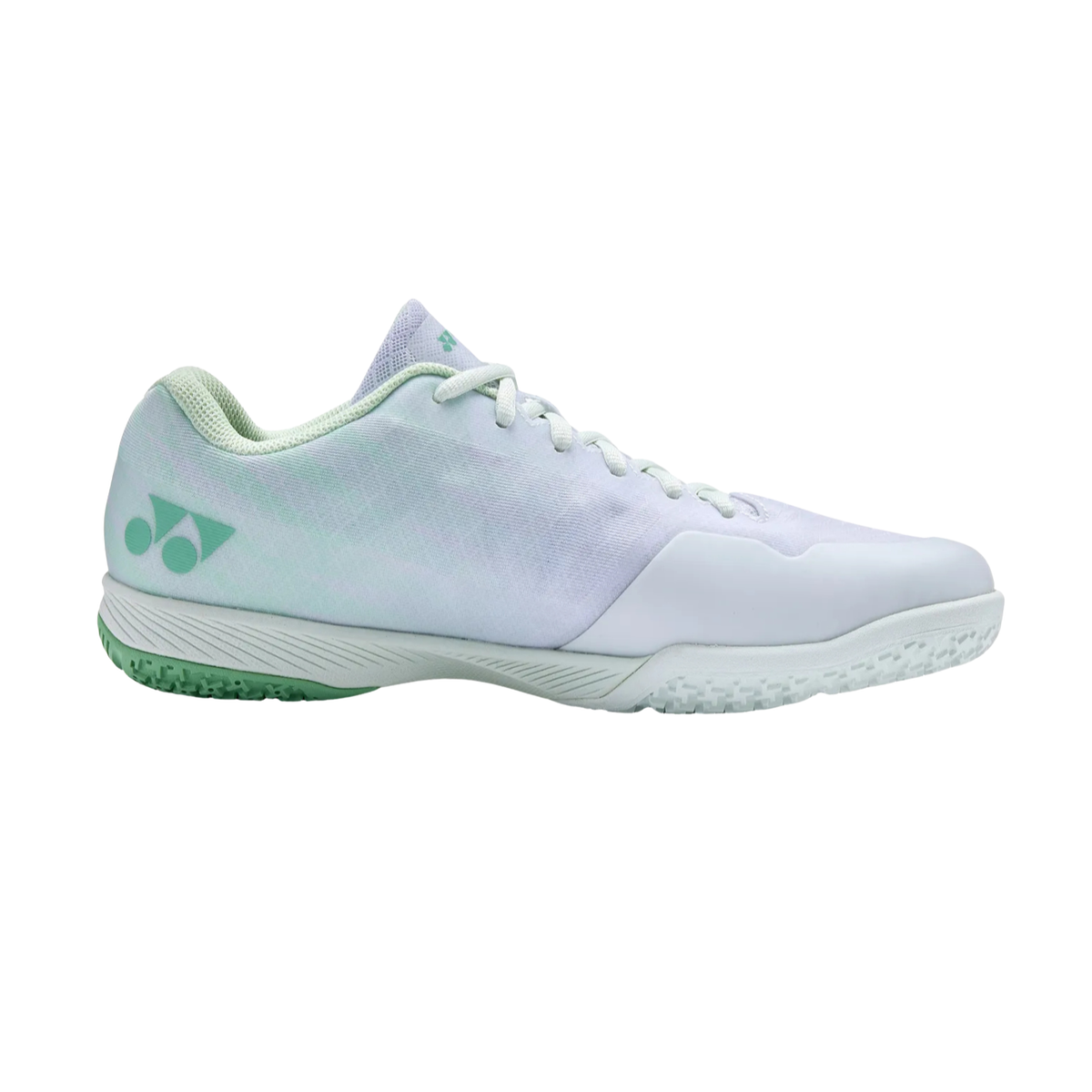 Yonex Power Cushion Aerus Z2 Wide Badminton Shoe Unisex - White/Green Badminton Shoes Yonex