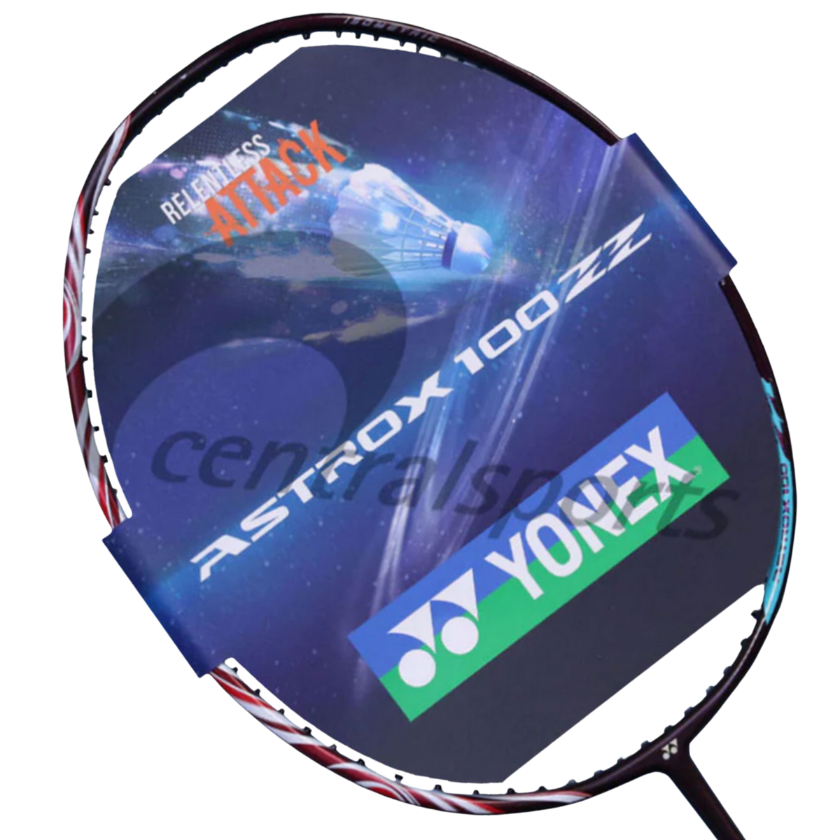 Yonex Astrox 100ZZ 4U Badminton Racket Free Restring & Autograph - Kurenai / Unstrung Kurenai 4UG5 Badminton Rackets Yonex