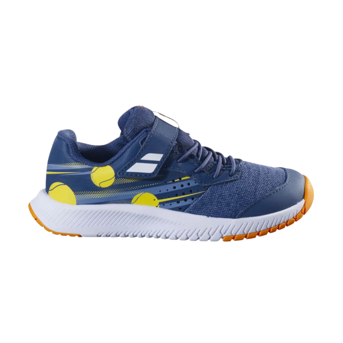 Babolat Pulsion Kid All Court Tennis Shoes Junior - Blue/Yellow Tennis Shoes Babolat