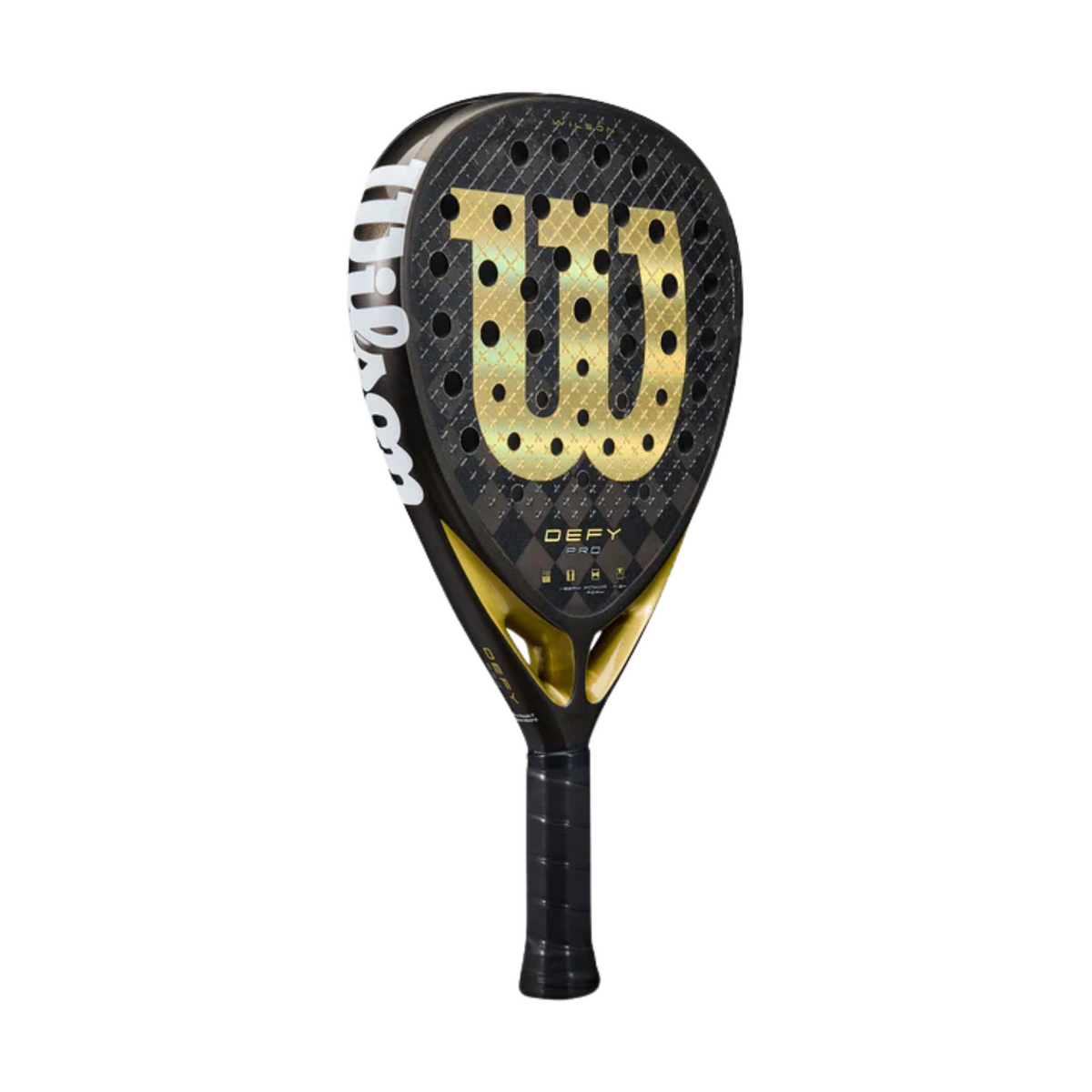 Wilson Defy Pro V1 Padel Racket - Black/Gold Padel Wilson