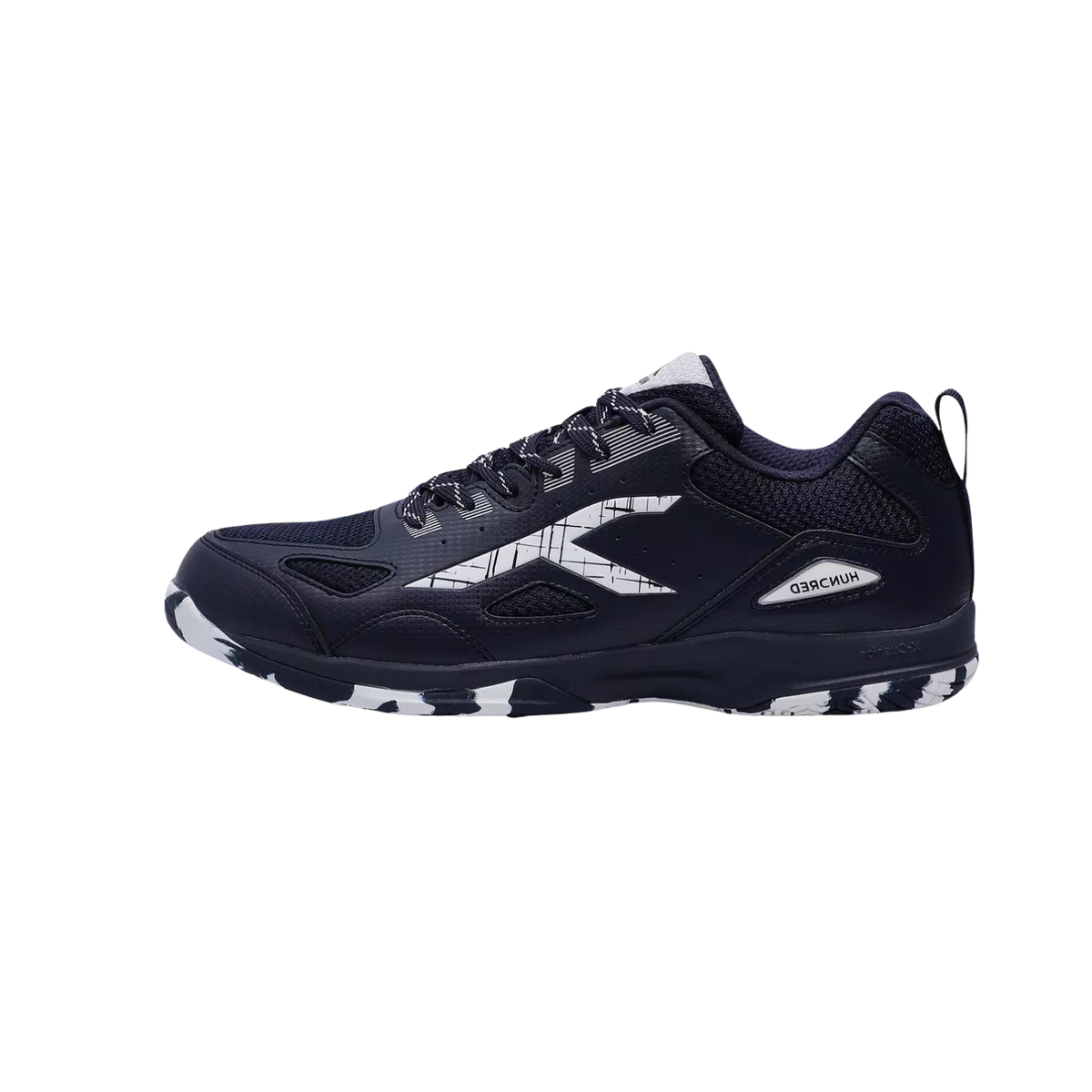 Hundred Galaxy Badminton Shoes - Navy/White Badminton Shoes Hundred