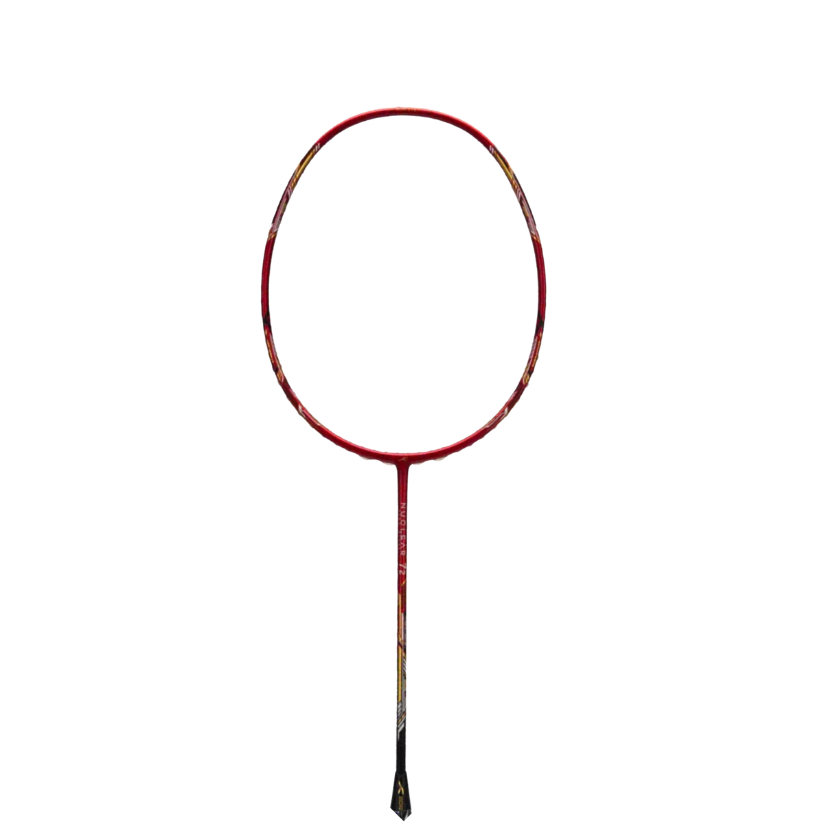 Hundred Nuclear 72 6U Badminton Racket - Dark Red/Black/Gold Badminton Rackets Hundred