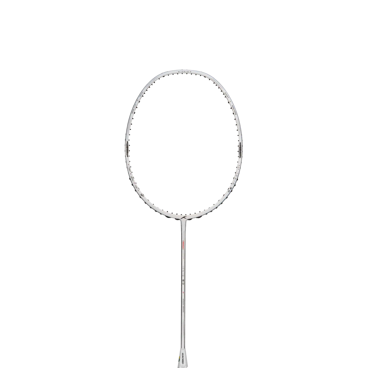 Hundred Ioniq 100 4U Badminton Racket - White/Gold Badminton Rackets Hundred