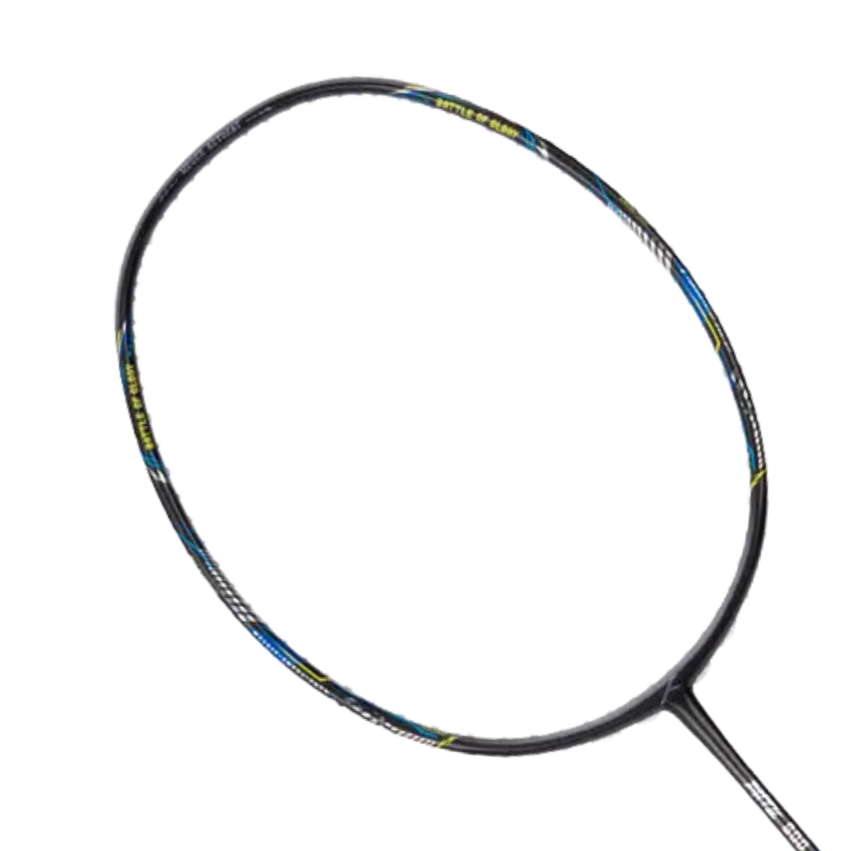 Hundred Battle 600 4U Badminton Racket - Dark Grey/Orange/Silver Dark Grey Orange Silver 4U6 Badminton Rackets Hundred