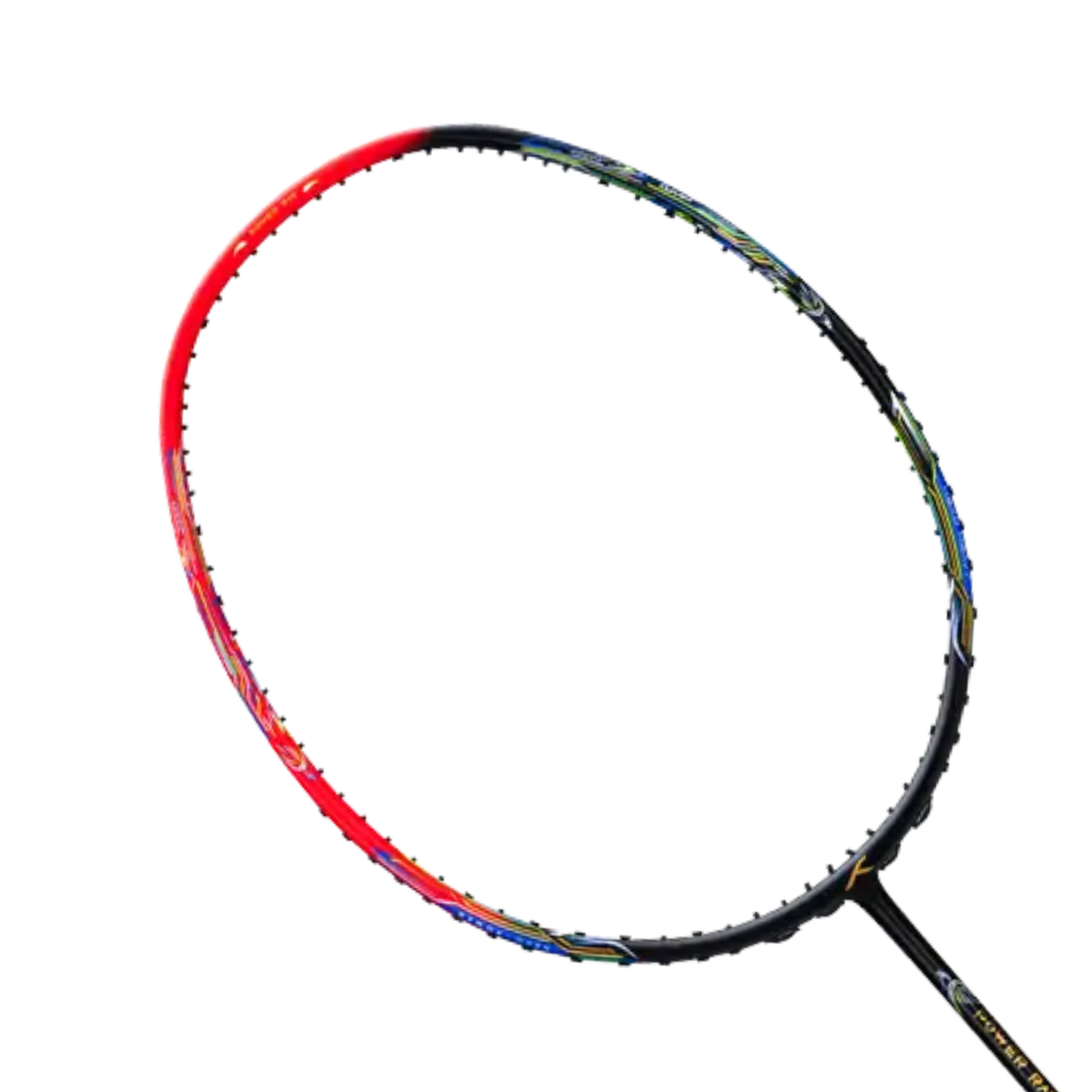 Hundred Power Ray 900 5U Badminton Racket - Black/Red Black Red 5U6 Badminton Rackets Hundred