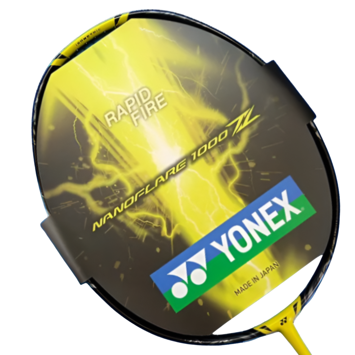 Yonex Nanoflare 1000 Z 4U Badminton Racket Free Restring & Autograph - Lightning Yellow Speed / Unstrung 4UG5 Badminton Rackets Yonex