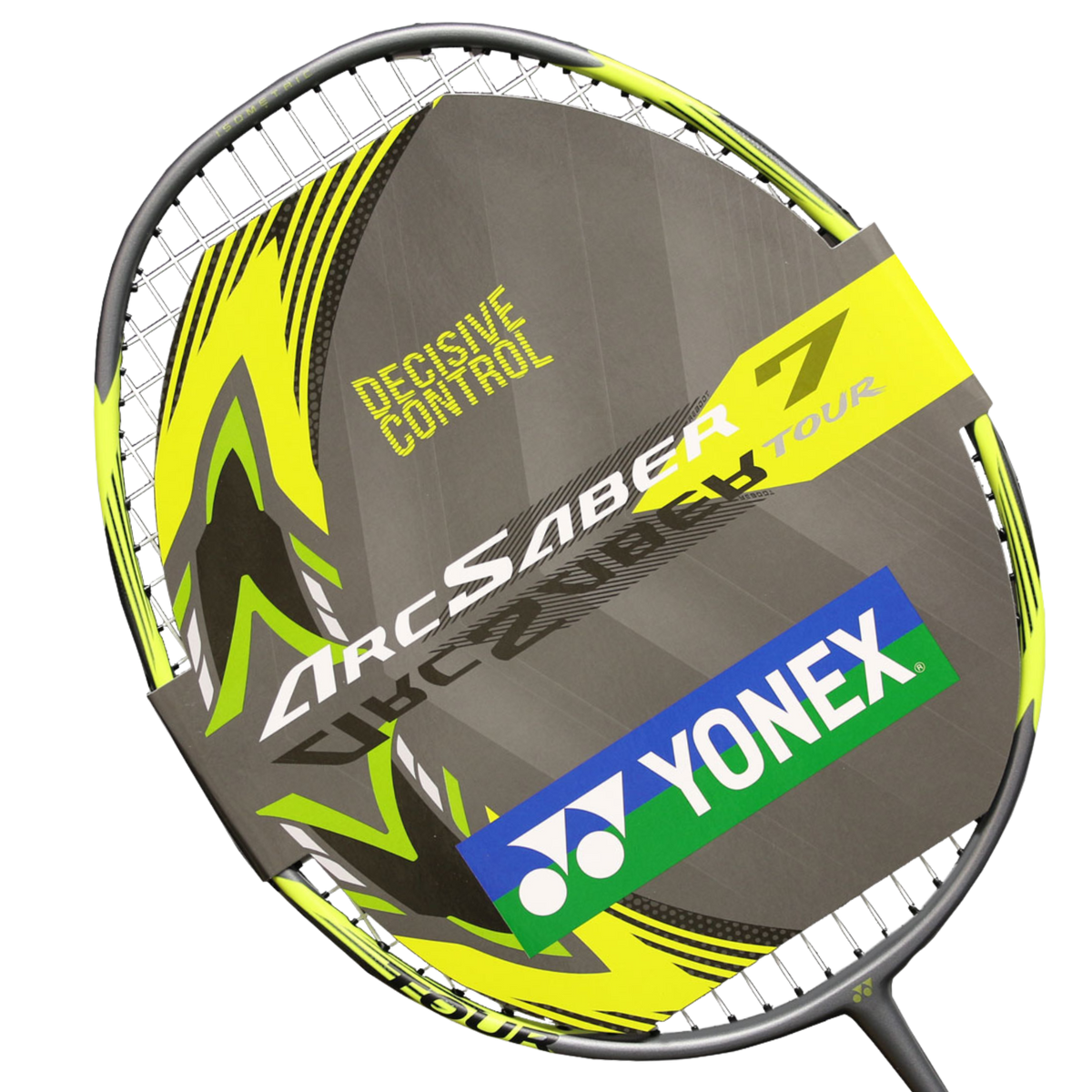 Yonex Arcsaber 7 Tour 4U Badminton Racket Free Restring & Autograph - Gray/Yellow 4UG5 Badminton Rackets Yonex