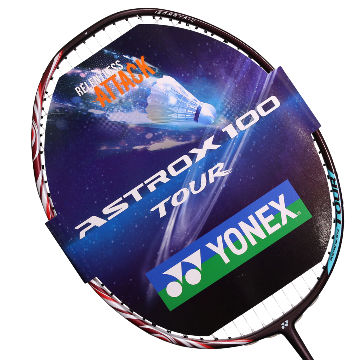 Yonex Astrox 100 Tour 4U Badminton Racket Free Restring & Autograph - Kurenai 4UG5 Badminton Rackets Yonex
