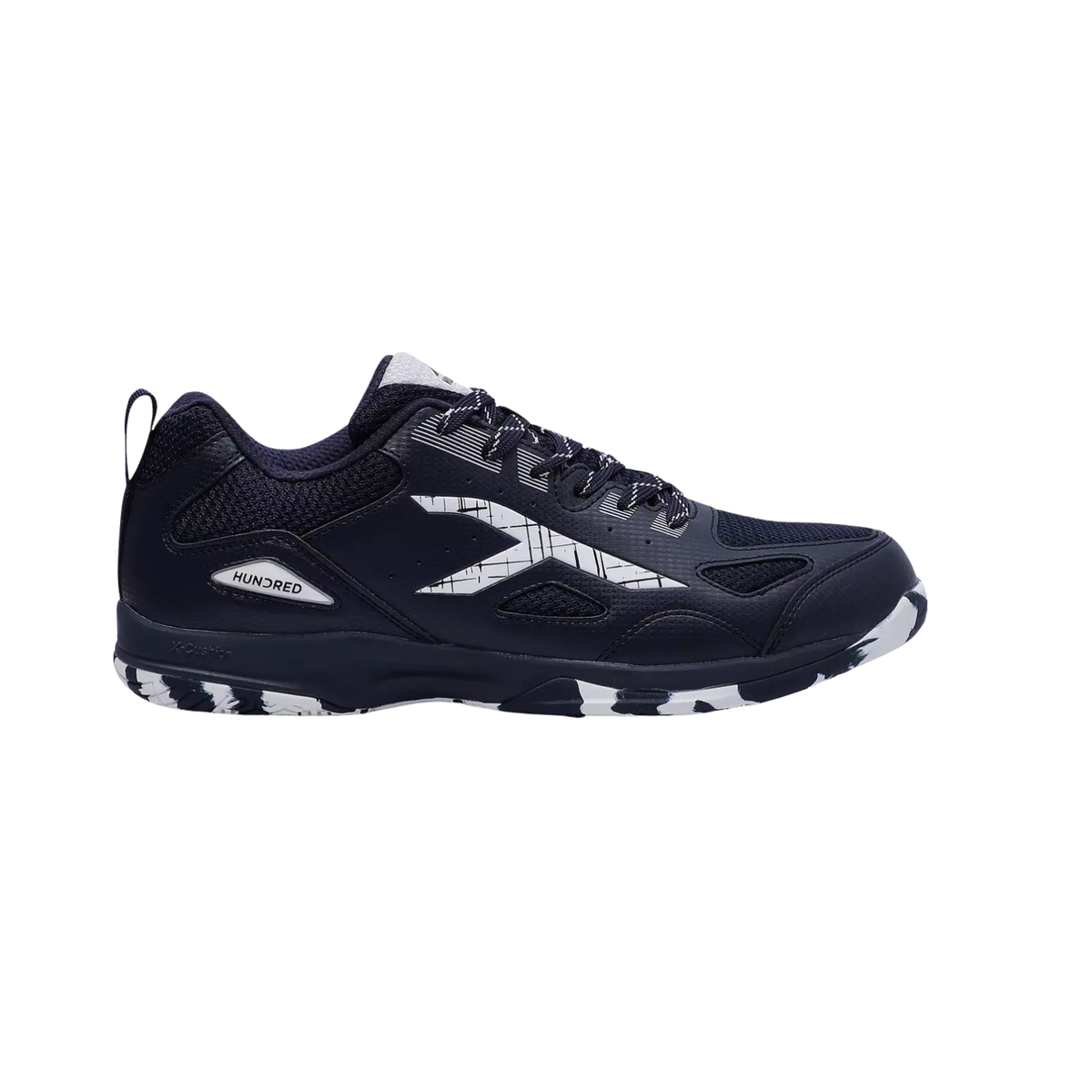 Hundred Galaxy Badminton Shoes - Navy/White Badminton Shoes Hundred
