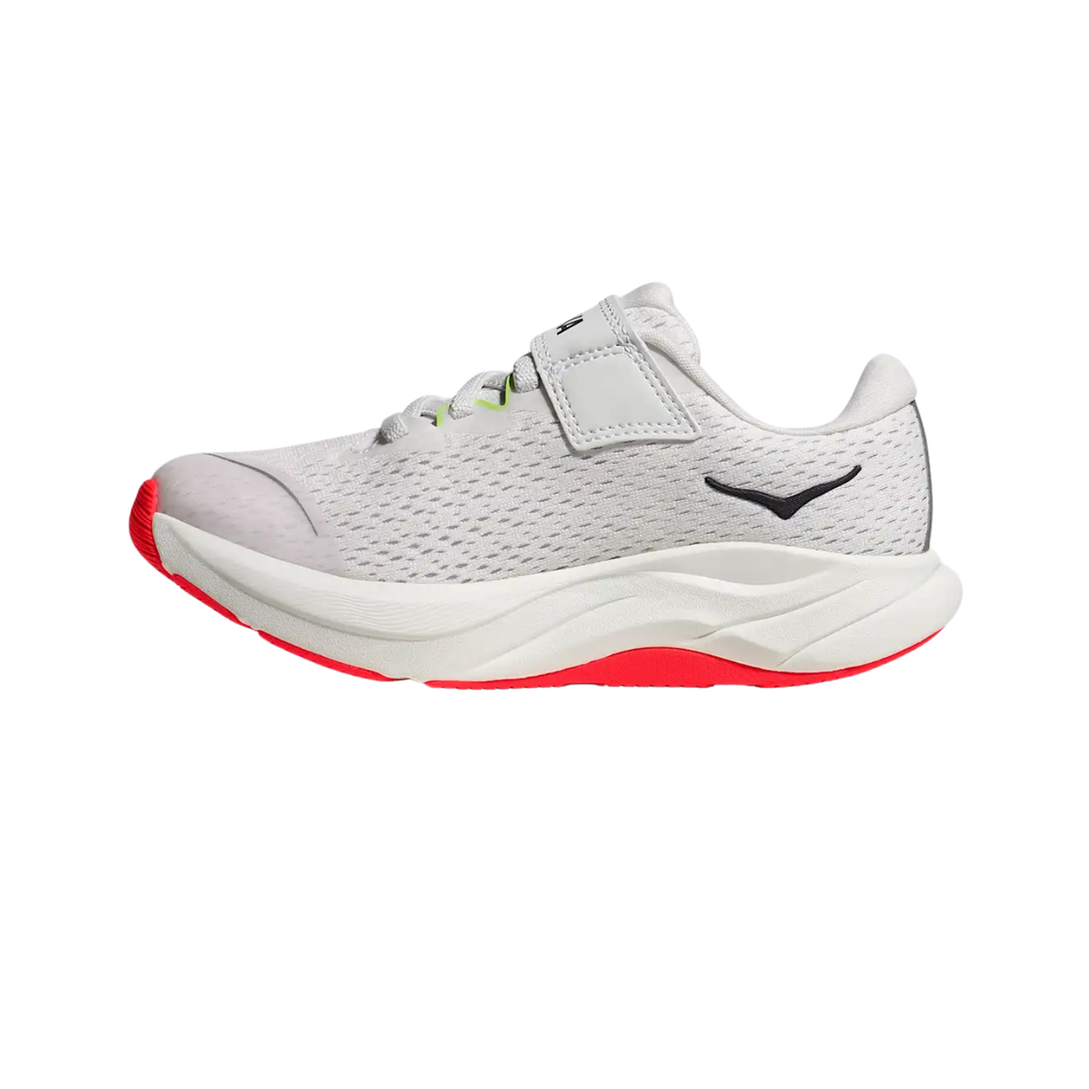 Hoka Rincon 4 Little Kids Shoe - Frost/Neon Yuzu Running Shoes Hoka