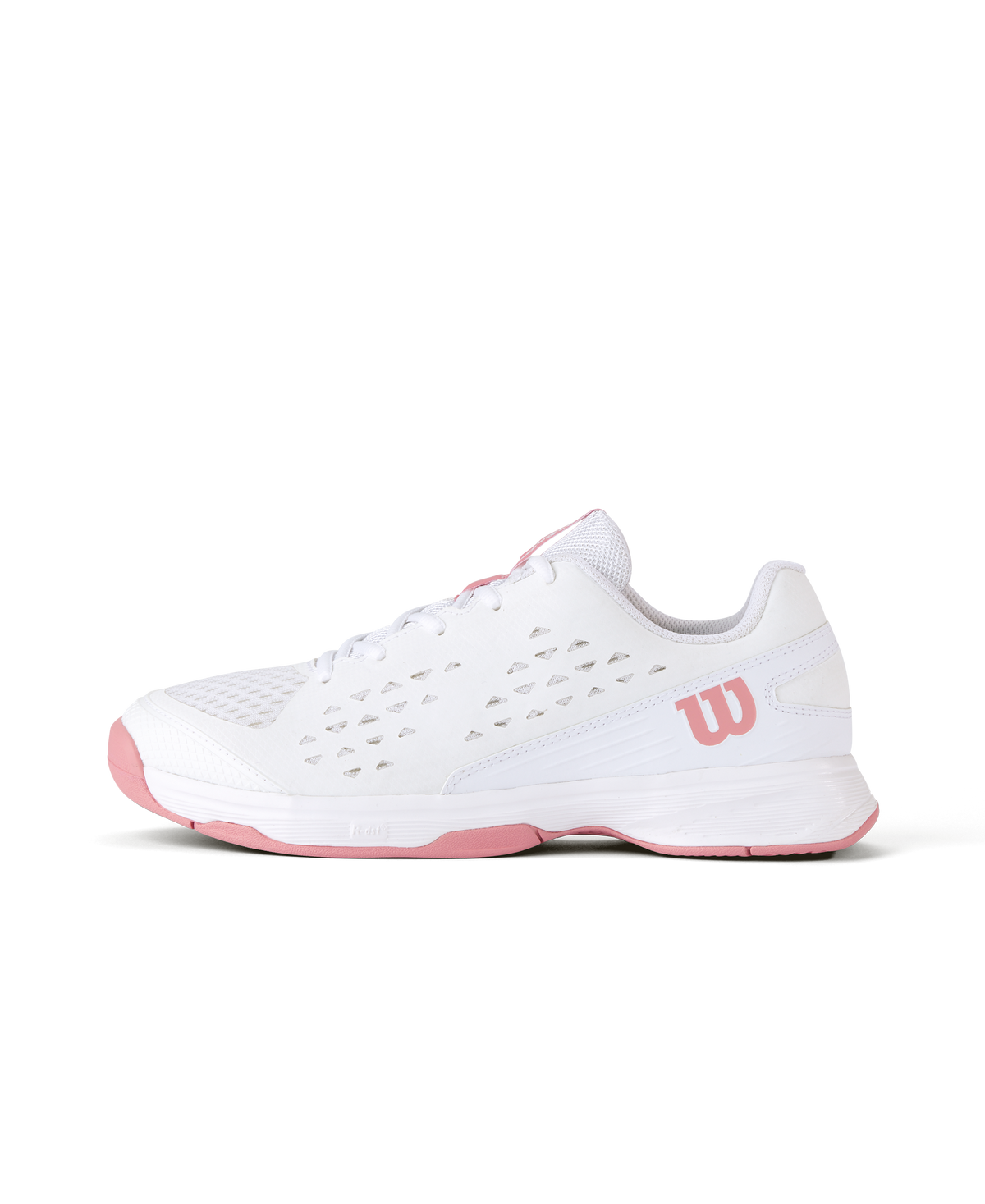 Wilson Rush Pro L Tennis Shoes Junior - White/Pink White Mauveglow Tennis Shoes Wilson